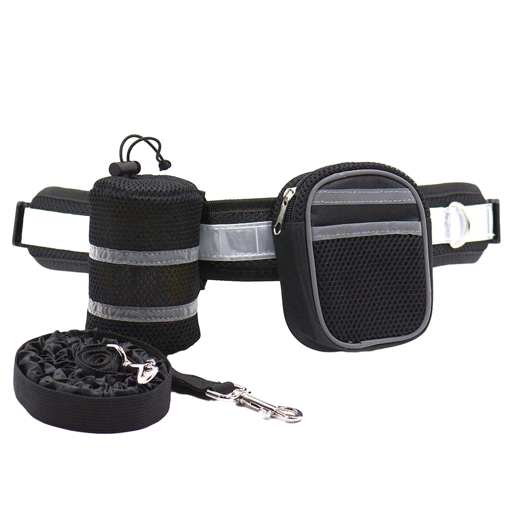 1/2/3 Hands-Free Dog For Running Reflective Strip Comfortable Wear Sturdy - Picture 11 of 11