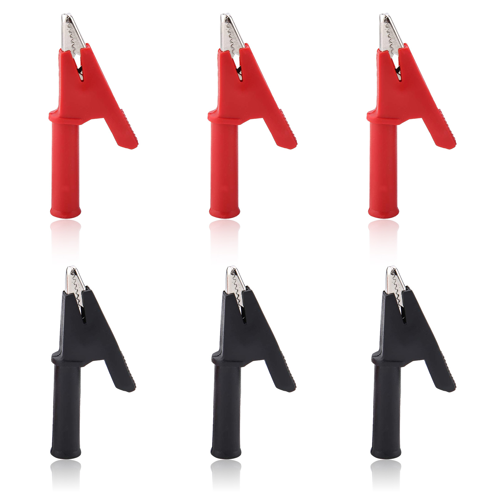 Adaptador cocodrilo clip 1/2/3 6 piezas no deformable con larga vida útil fácil - Imagen 15 de 15