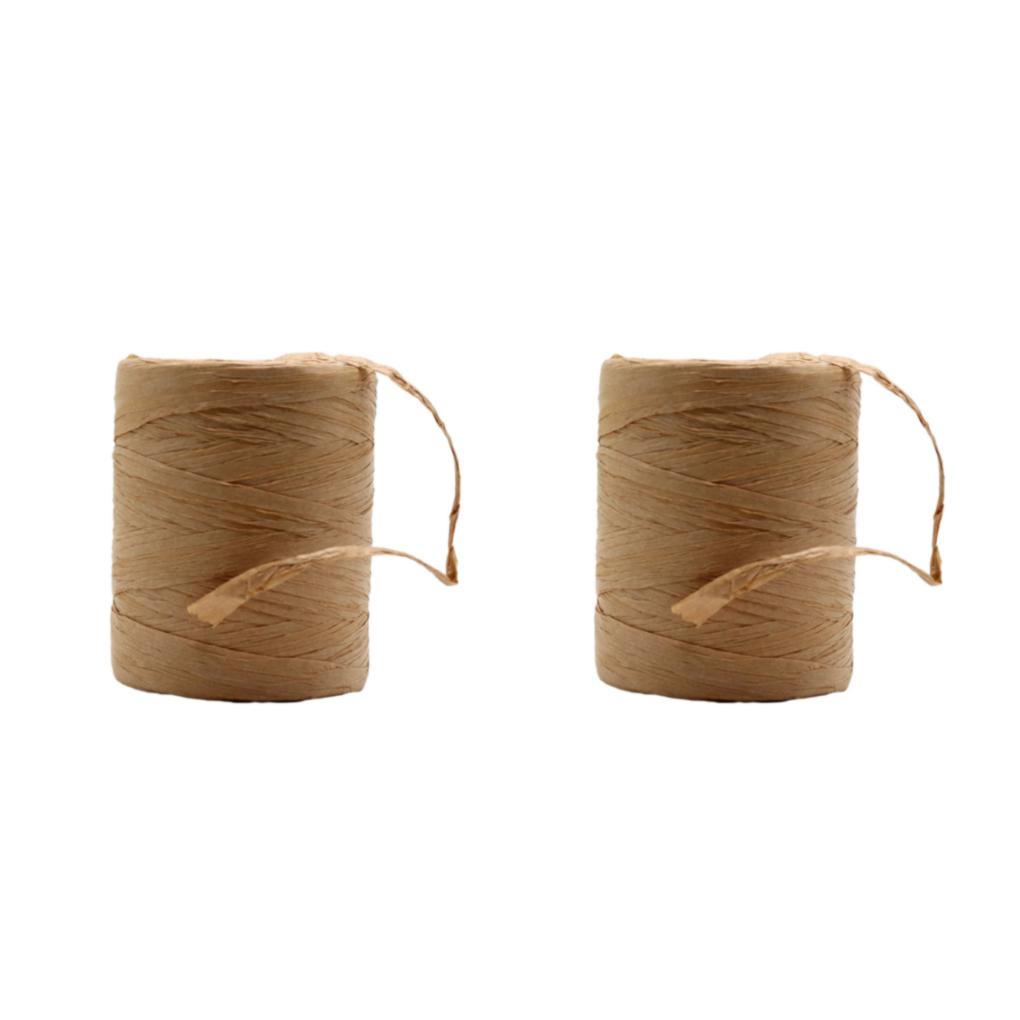 1/2/3 Made With Fiber Raffia Paper Yarn Strong And Reliable For All Projects - Picture 24 of 38
