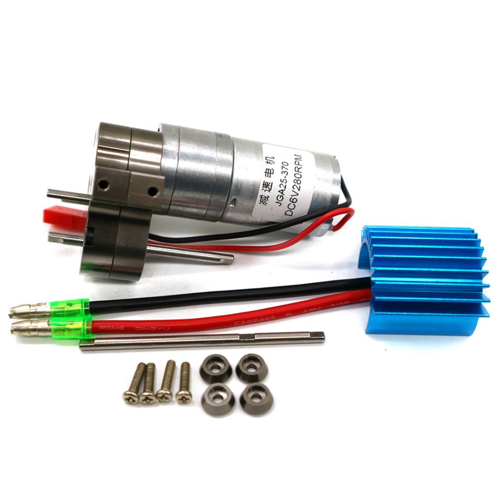 RCGOFOLLOW Waterproof Brushed Motor For 1/12 MN MN-99 OFF-Road Replacement Parts