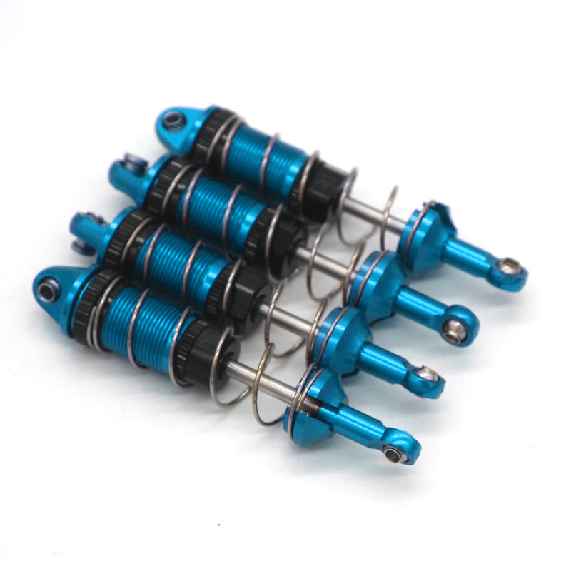 4pcs Shock Absorber For MJX 1:16 16207 16208 16209 16210 RC Upgrade Parts Kit - Picture 9 of 10