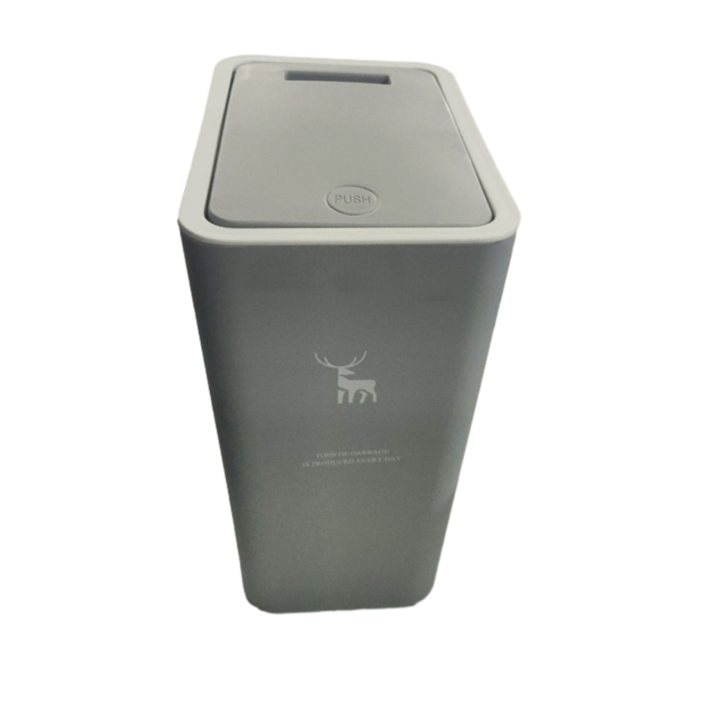 1/2/3 Cant Stand Smell Try Odor-blocking Trash Can With Press Open Lid Slim - Picture 31 of 33