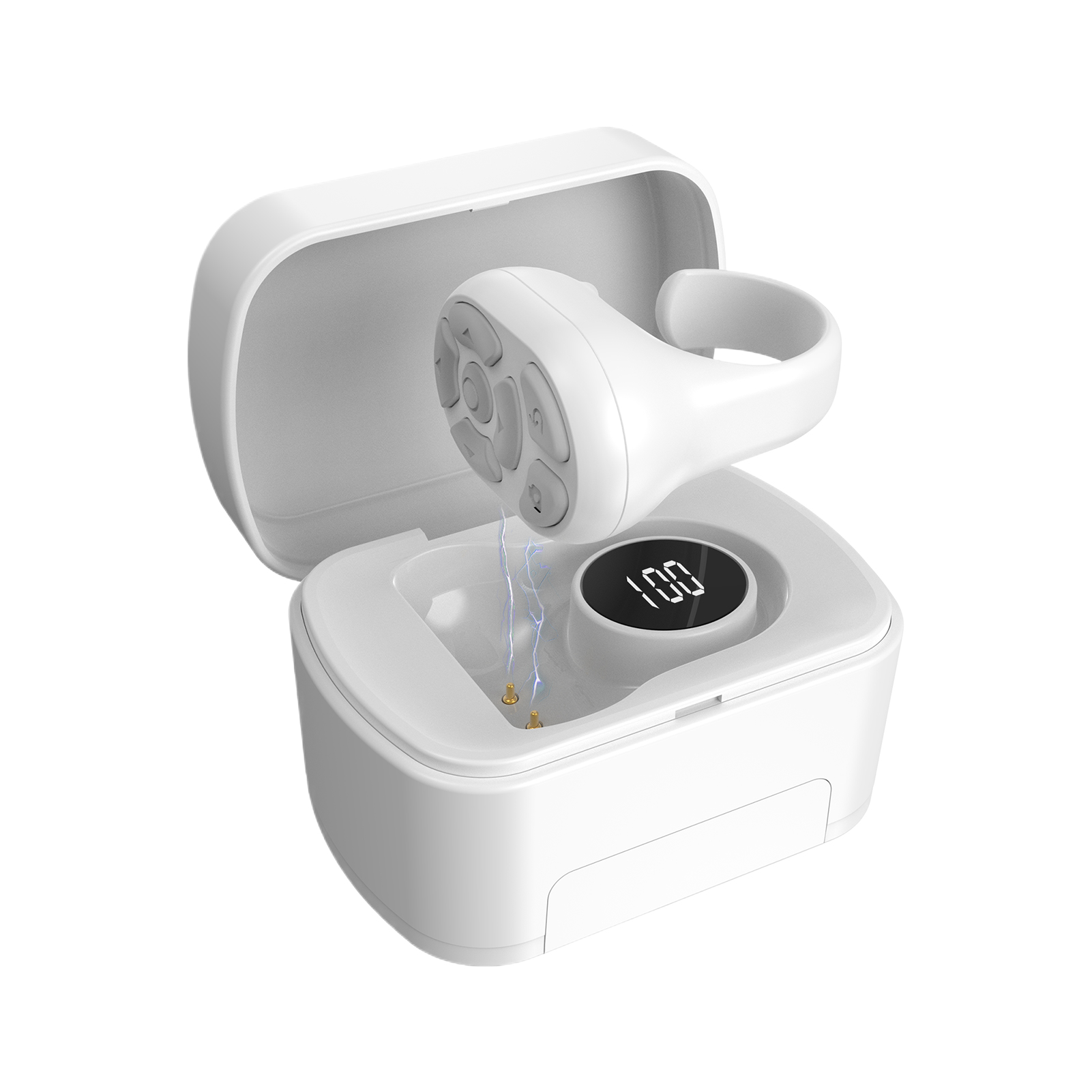 Handy Ring Remote For E-book Page Flipping Short Videos Etc. Ring Remote Control - Zdjęcie 13 z 14