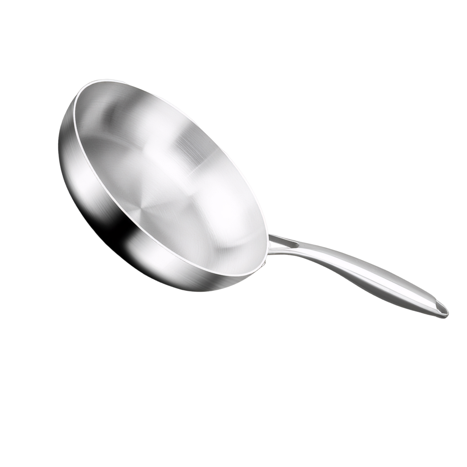 304 stainless steel bottomed foldable steak pancake pan, stick pan, pan - Picture 13 of 13