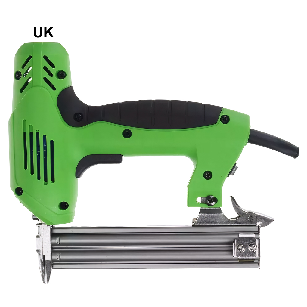 Electric Staple Nail Gun Tacker Upholstery Carpet Fabric Thin Wood Power Tool