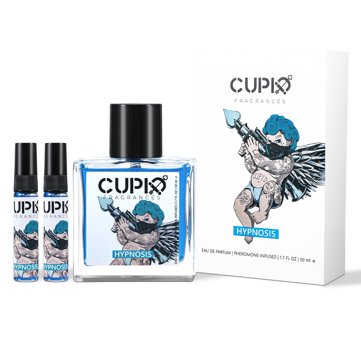 1~5PCS NEW CUPID-II HYPNOSIS MEN'S PHEROMONE COLOGNE 2.0 OZ MEET MORE HOT WOMEN