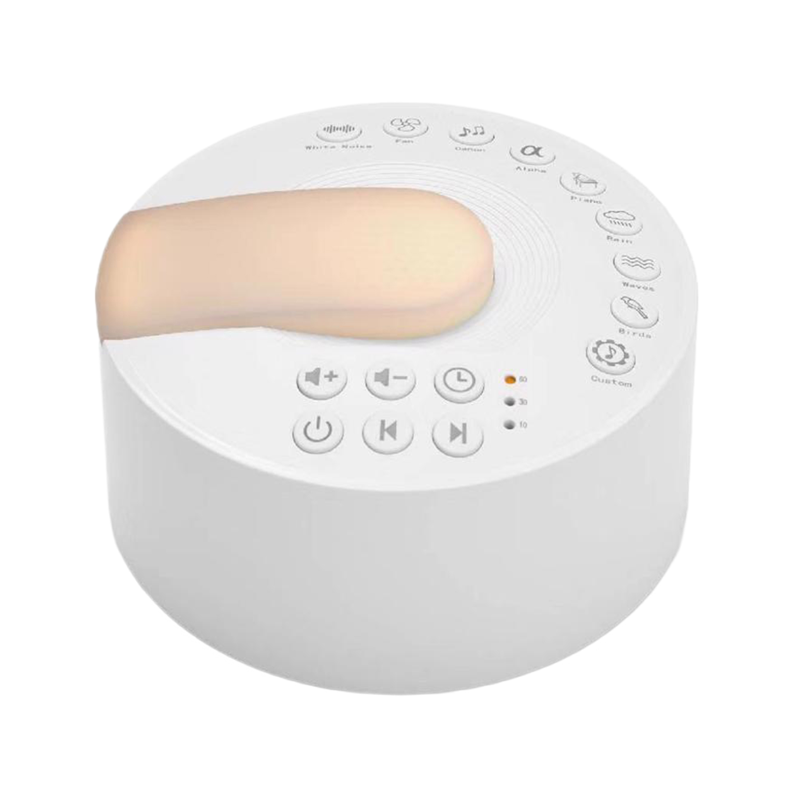 High-fidelity Sound Portable Bluetooth Sound Column For Relaxing Warm Yellow - Picture 9 of 10