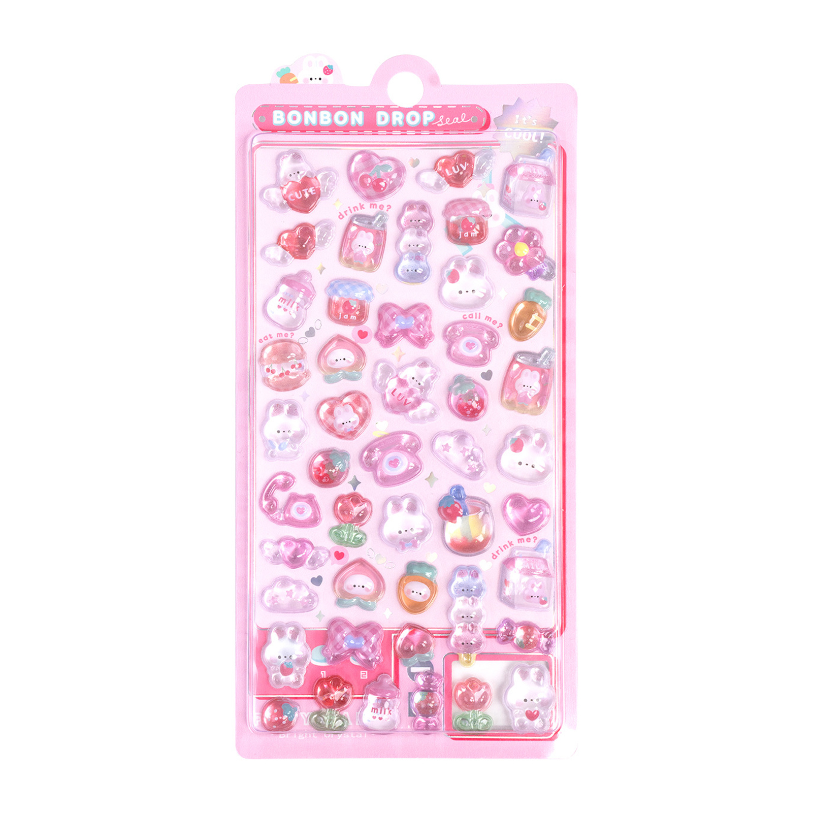 3D Relief Stickers Thick And Fluffy Designs For DIY Suitable For DIY On - Zdjęcie 16 z 16