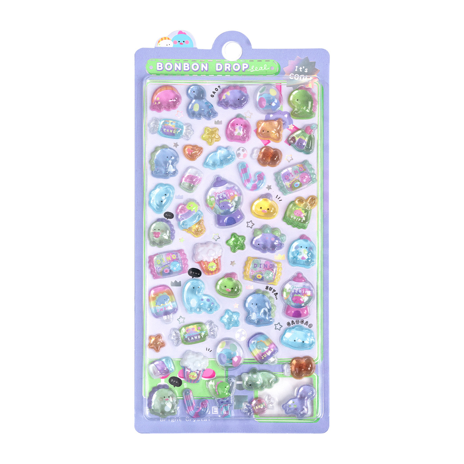 3D Relief Stickers Thick And Fluffy Designs For DIY Suitable For DIY On - Zdjęcie 13 z 16