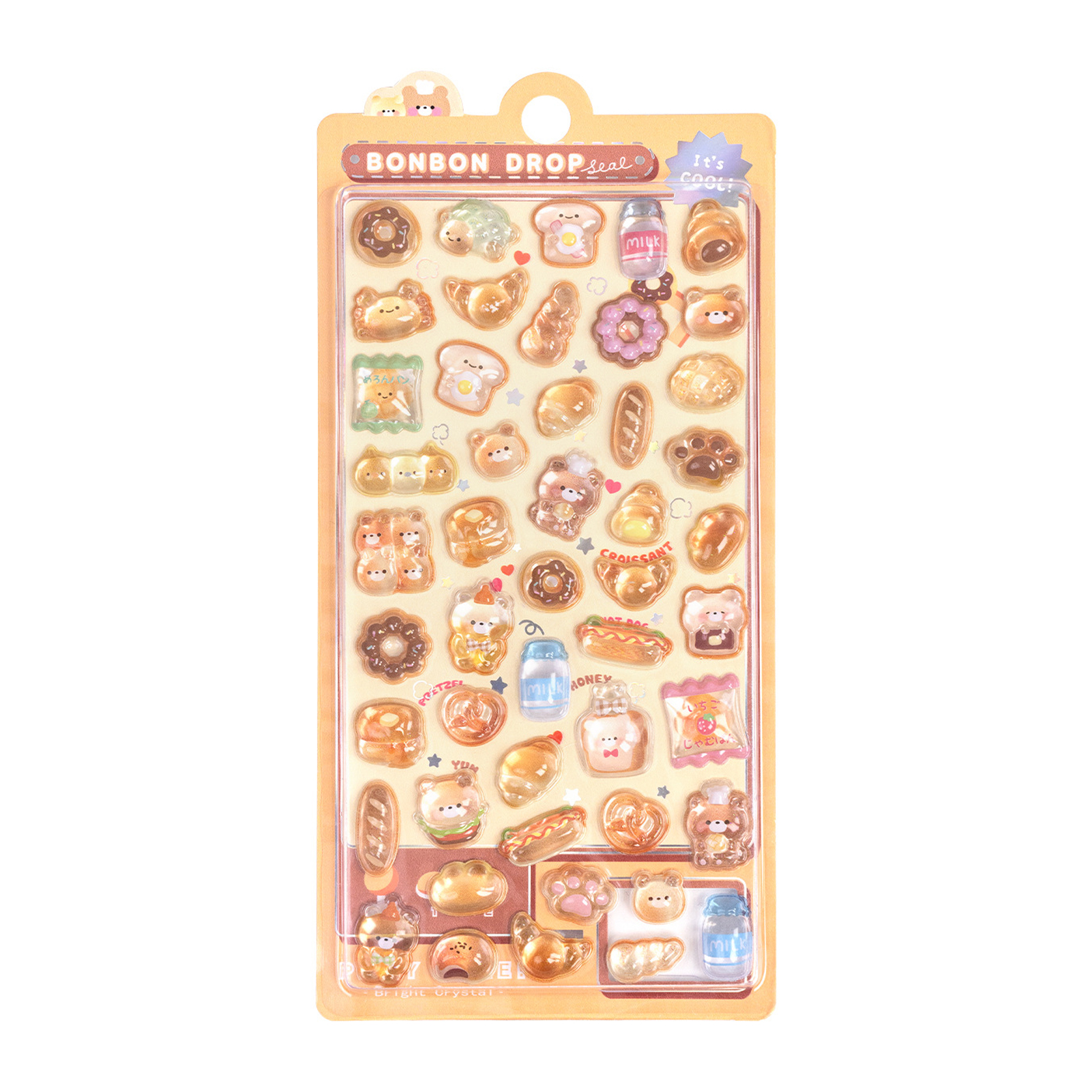 3D Relief Stickers Thick And Fluffy Designs For DIY Suitable For DIY On - Zdjęcie 12 z 16