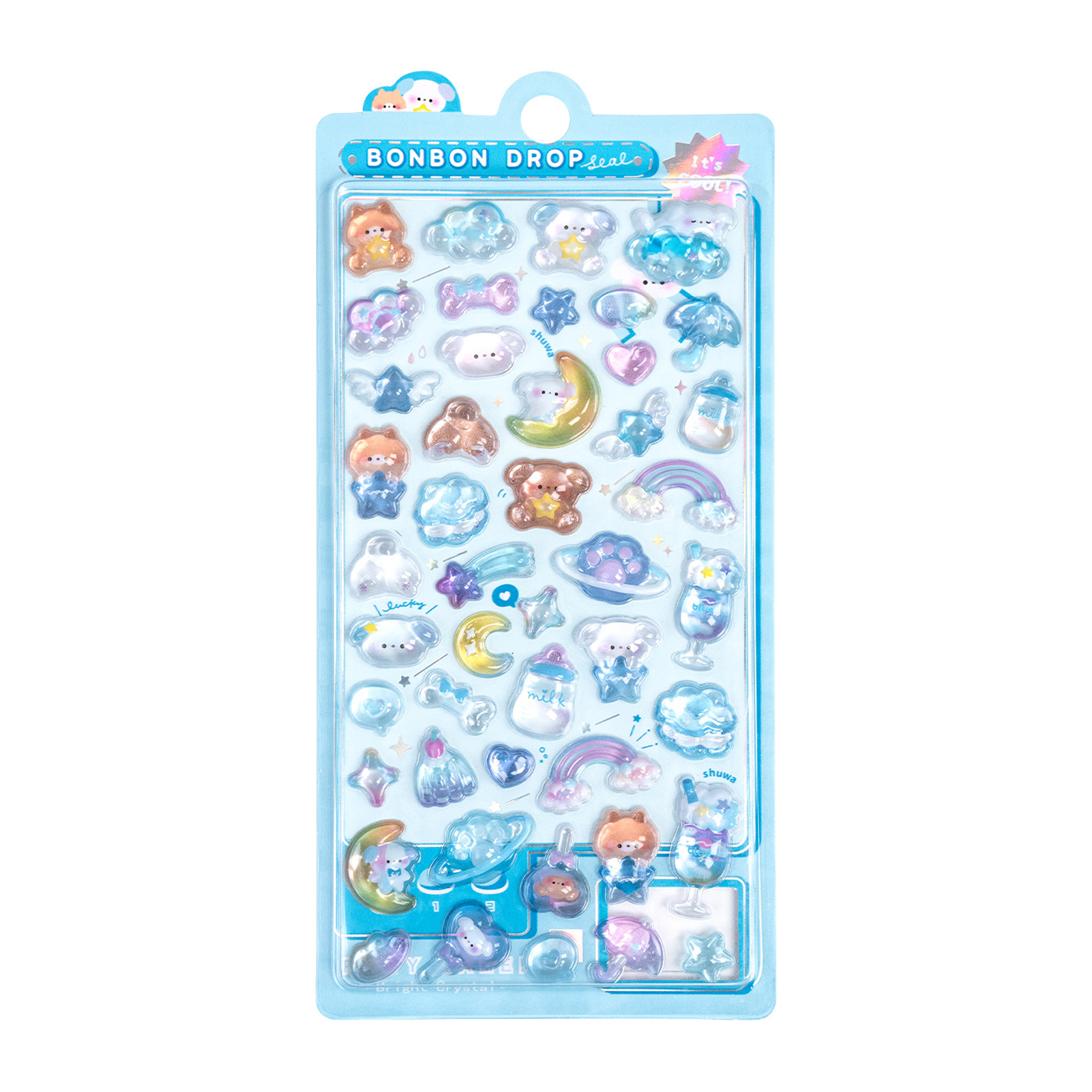 3D Relief Stickers Thick And Fluffy Designs For DIY Suitable For DIY On - Zdjęcie 15 z 16