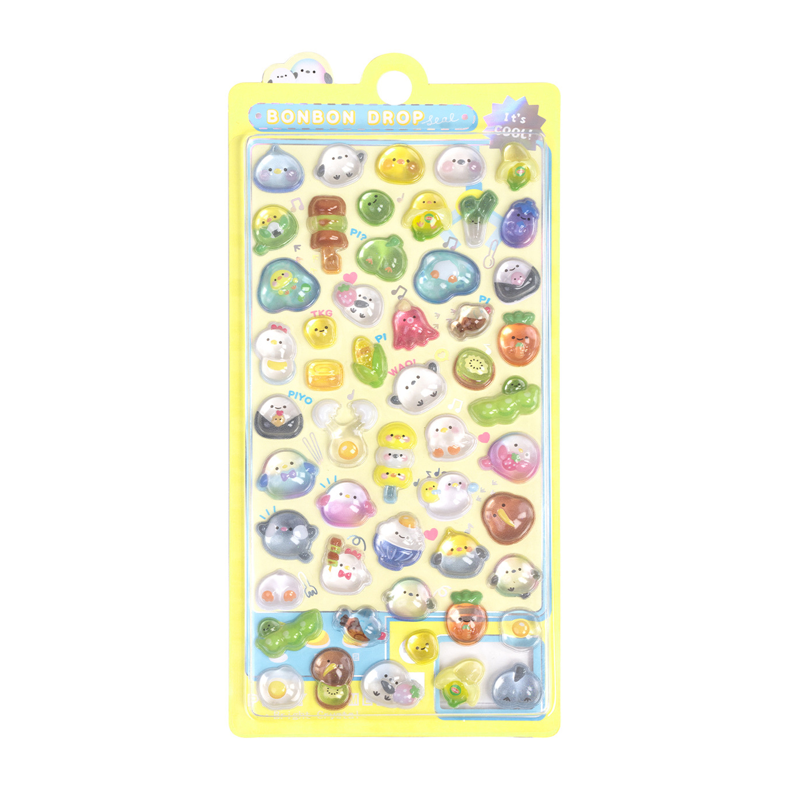 3D Relief Stickers Thick And Fluffy Designs For DIY Suitable For DIY On - Zdjęcie 14 z 16