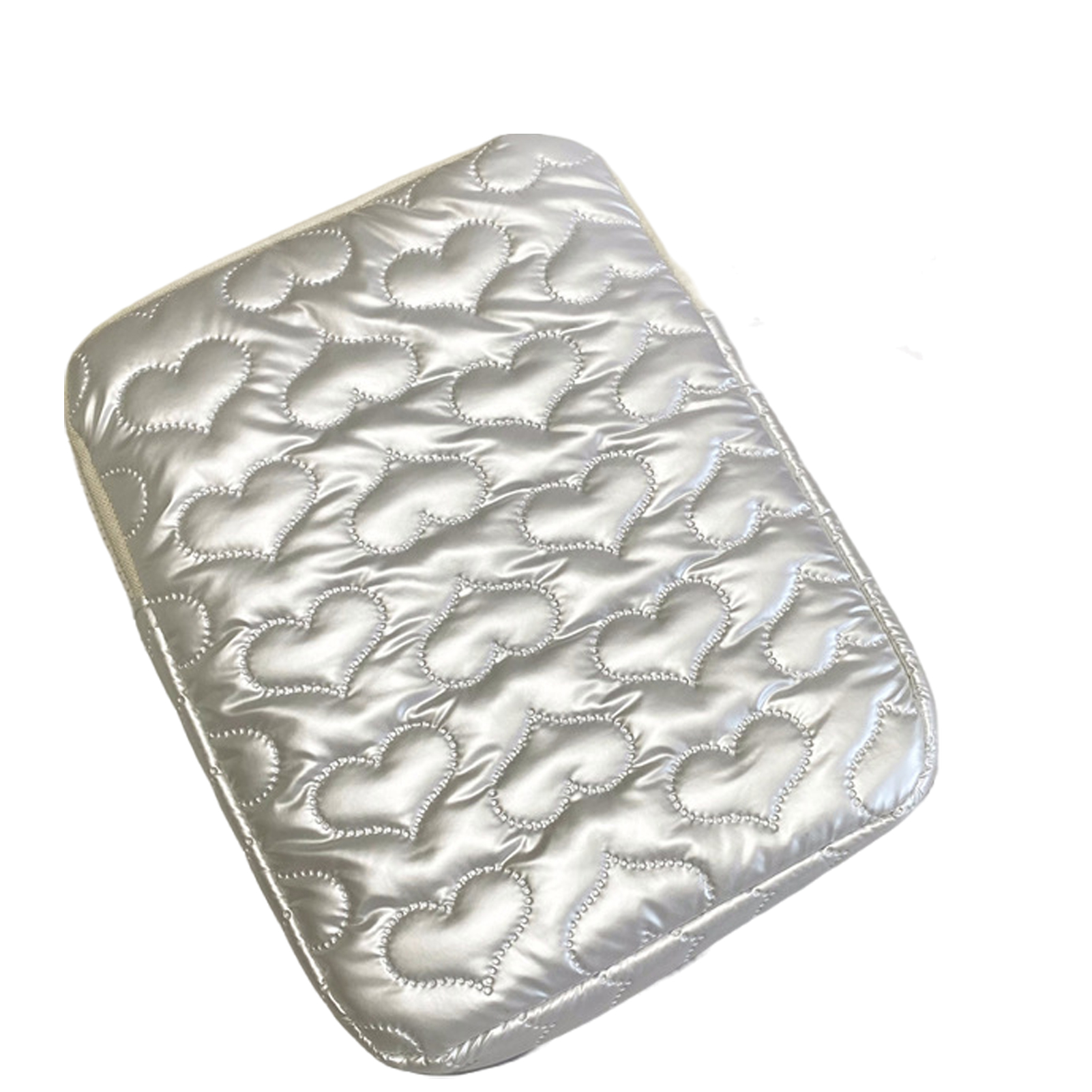 Love Bow Storage Bag Charming Quilted Heart-shaped Pattern Ensures Strong - Afbeelding 14 van 19