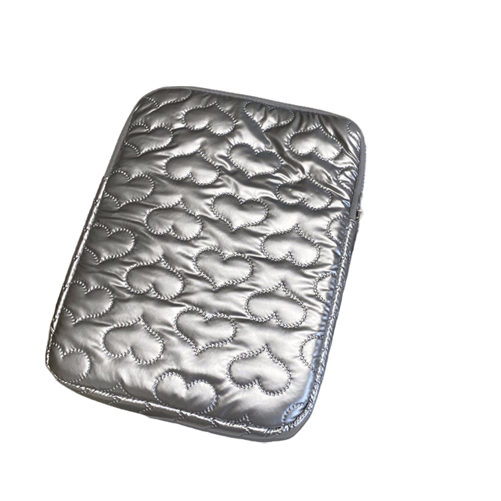 Love Bow Storage Bag Charming Quilted Heart-shaped Pattern Ensures Strong - Afbeelding 18 van 19