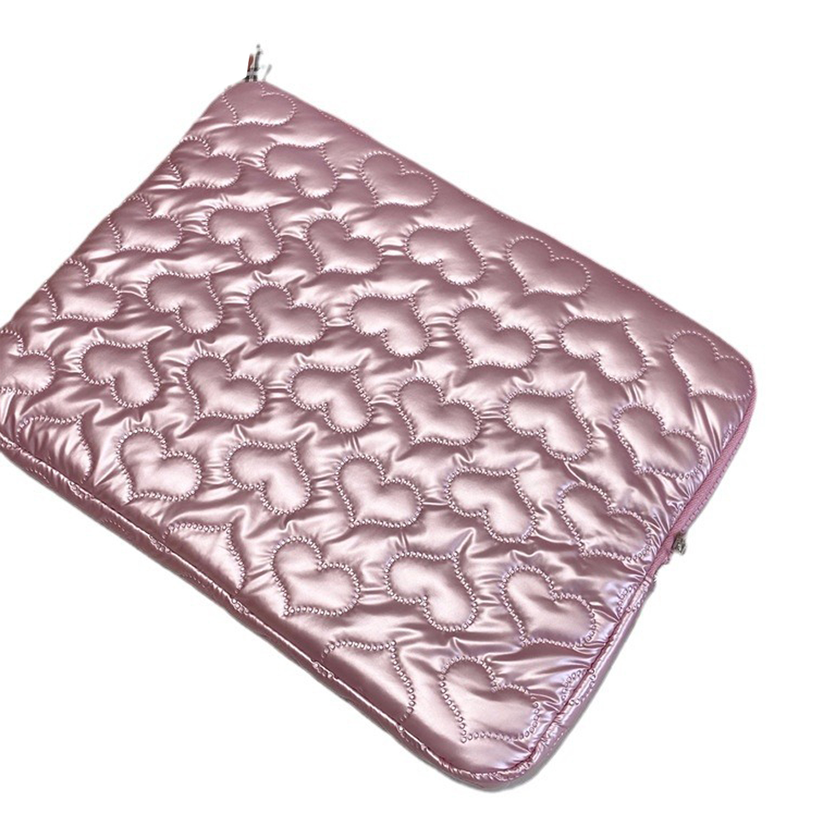Love Bow Storage Bag Charming Quilted Heart-shaped Pattern Ensures Strong - Afbeelding 13 van 19