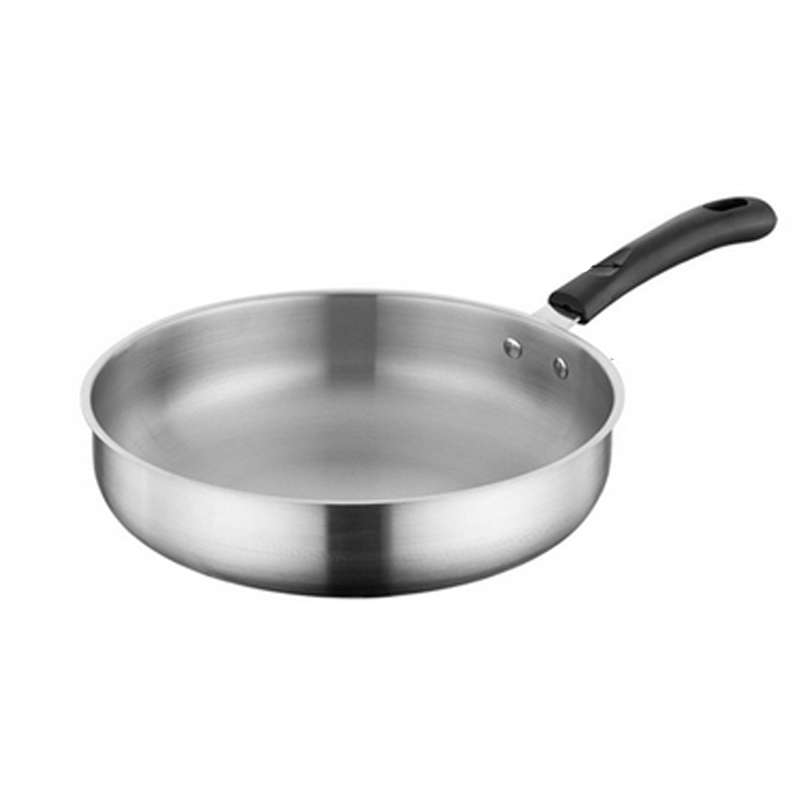 Stainless Steel Frying Pan For Universal Small Household Stew And Stew Thick - Picture 12 of 14