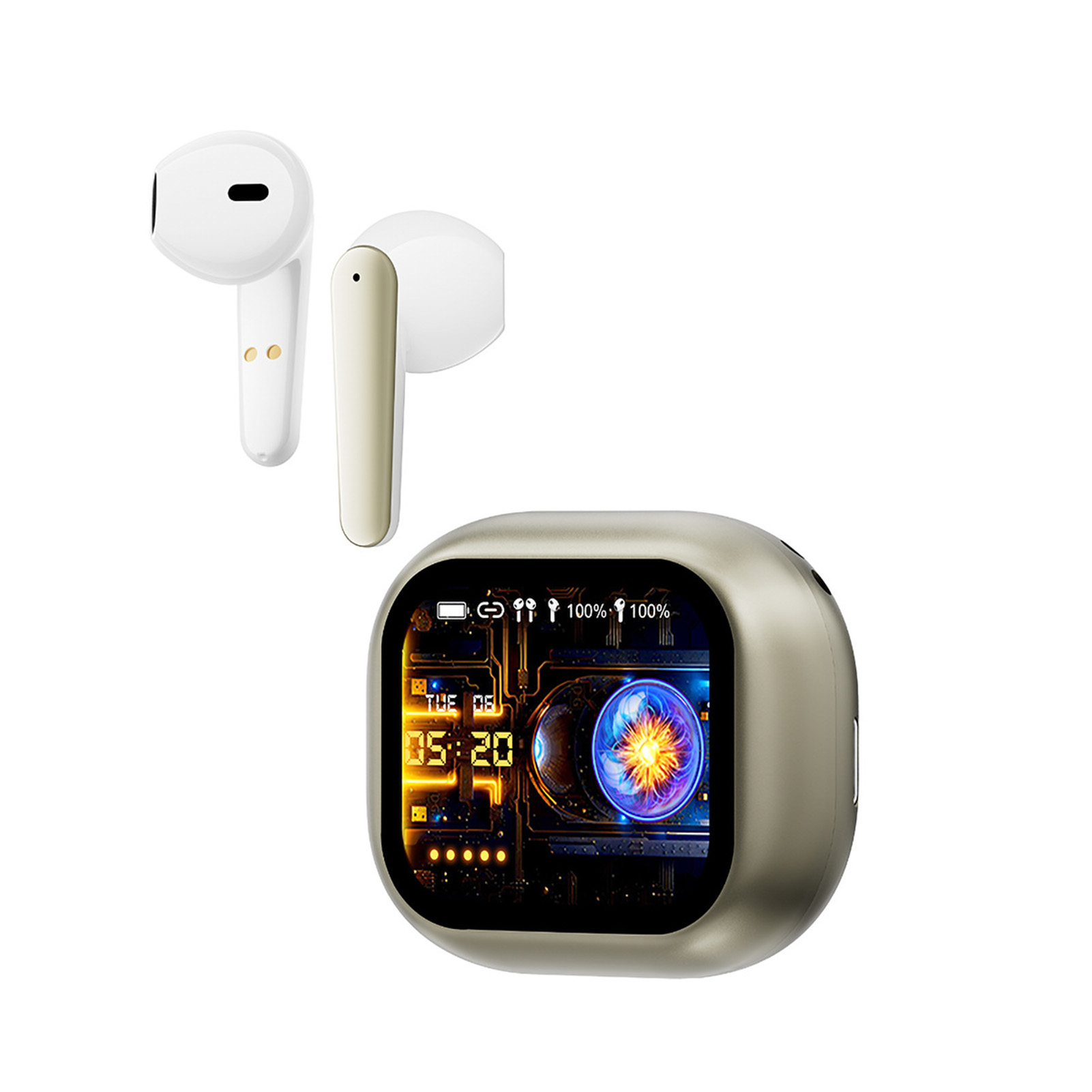 Comfortable Bluetooth Earphones With Noise Reduction Function Type-C Charging - Zdjęcie 13 z 14