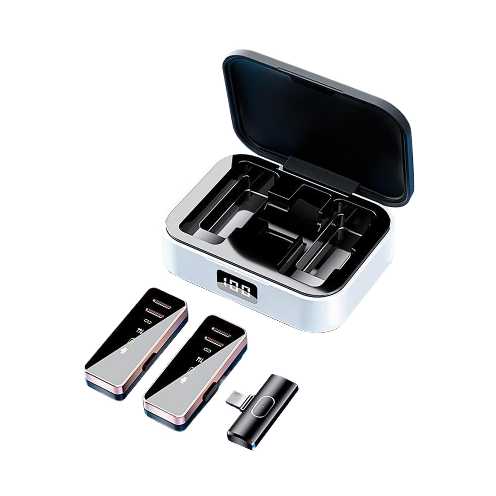 Wireless Microphone With Clear Voice Easy To And Portable Host Data Cable Manual - Zdjęcie 13 z 15