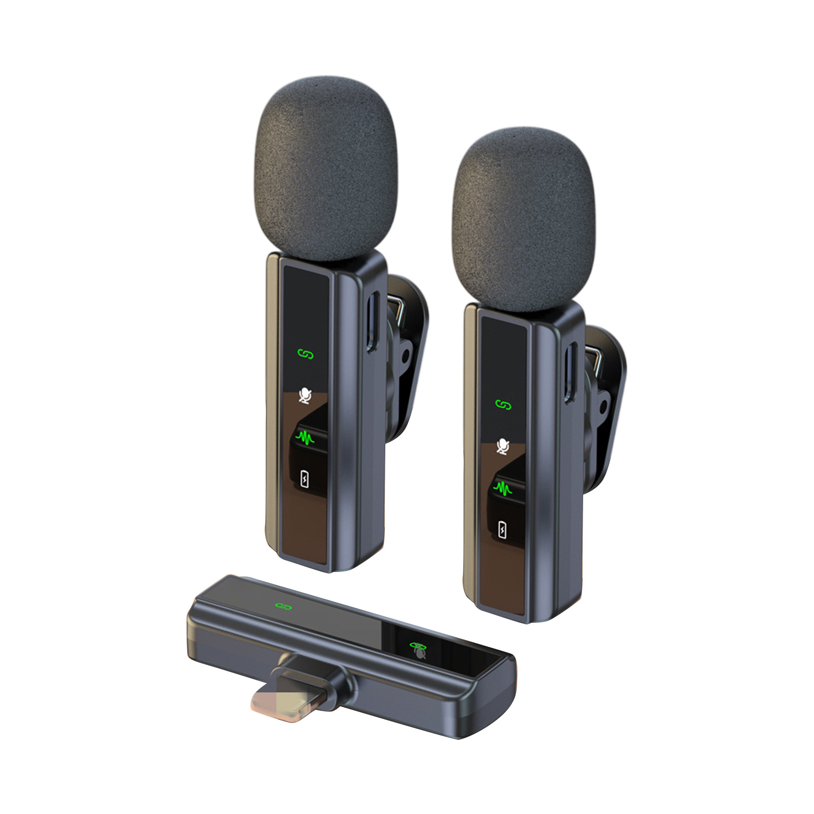 Clear Voice Sound Wireless Lavaliers Microphone For Phone Compatible With Most - Zdjęcie 13 z 16