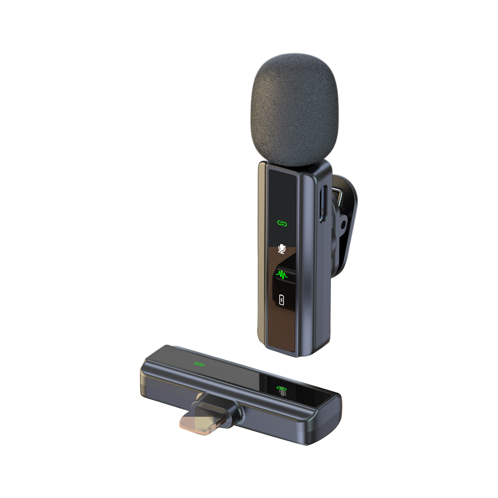 Clear Voice Sound Wireless Lavaliers Microphone For Phone Compatible With Most - Zdjęcie 12 z 16