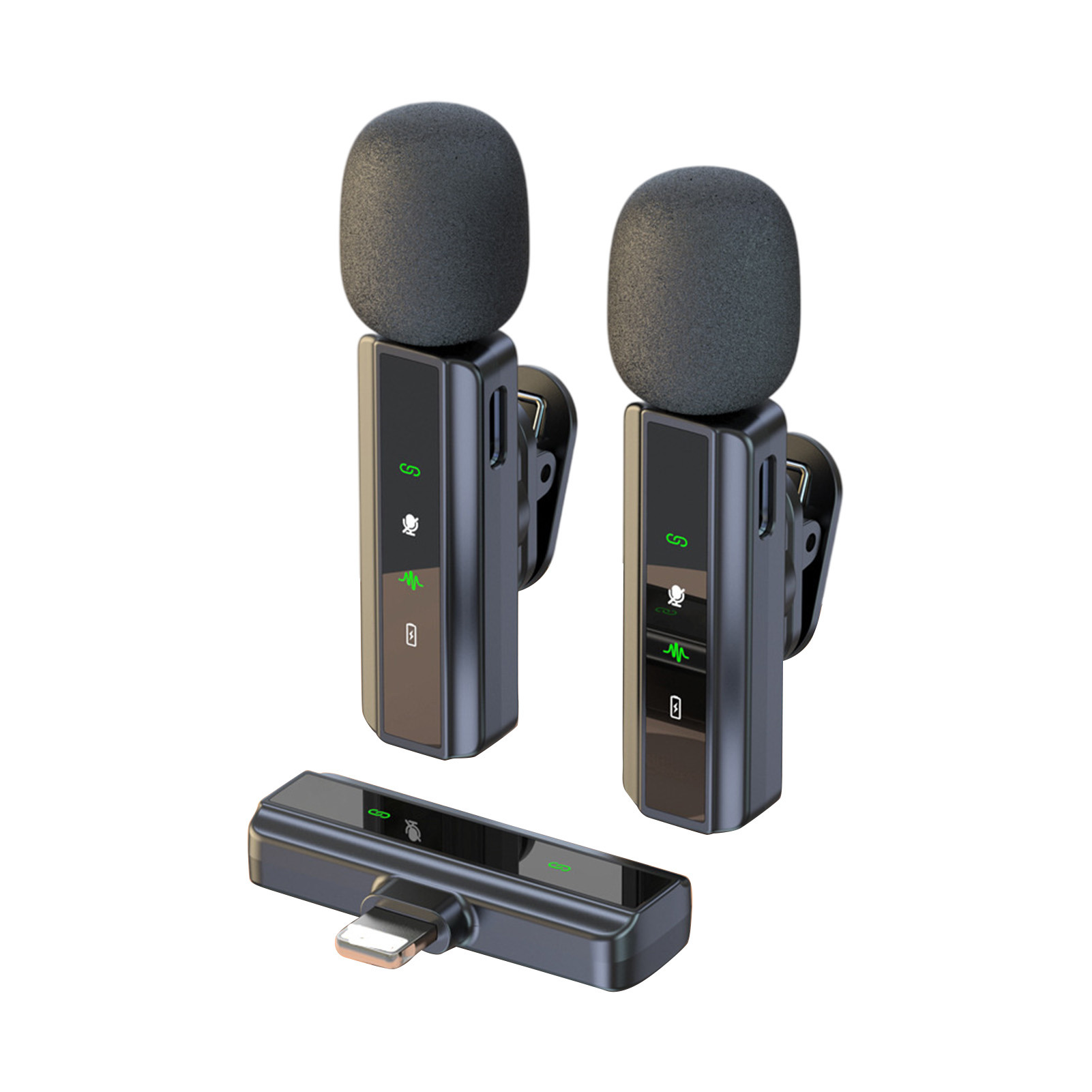 Clear Voice Sound Wireless Lavaliers Microphone For Phone Compatible With Most - Zdjęcie 15 z 16