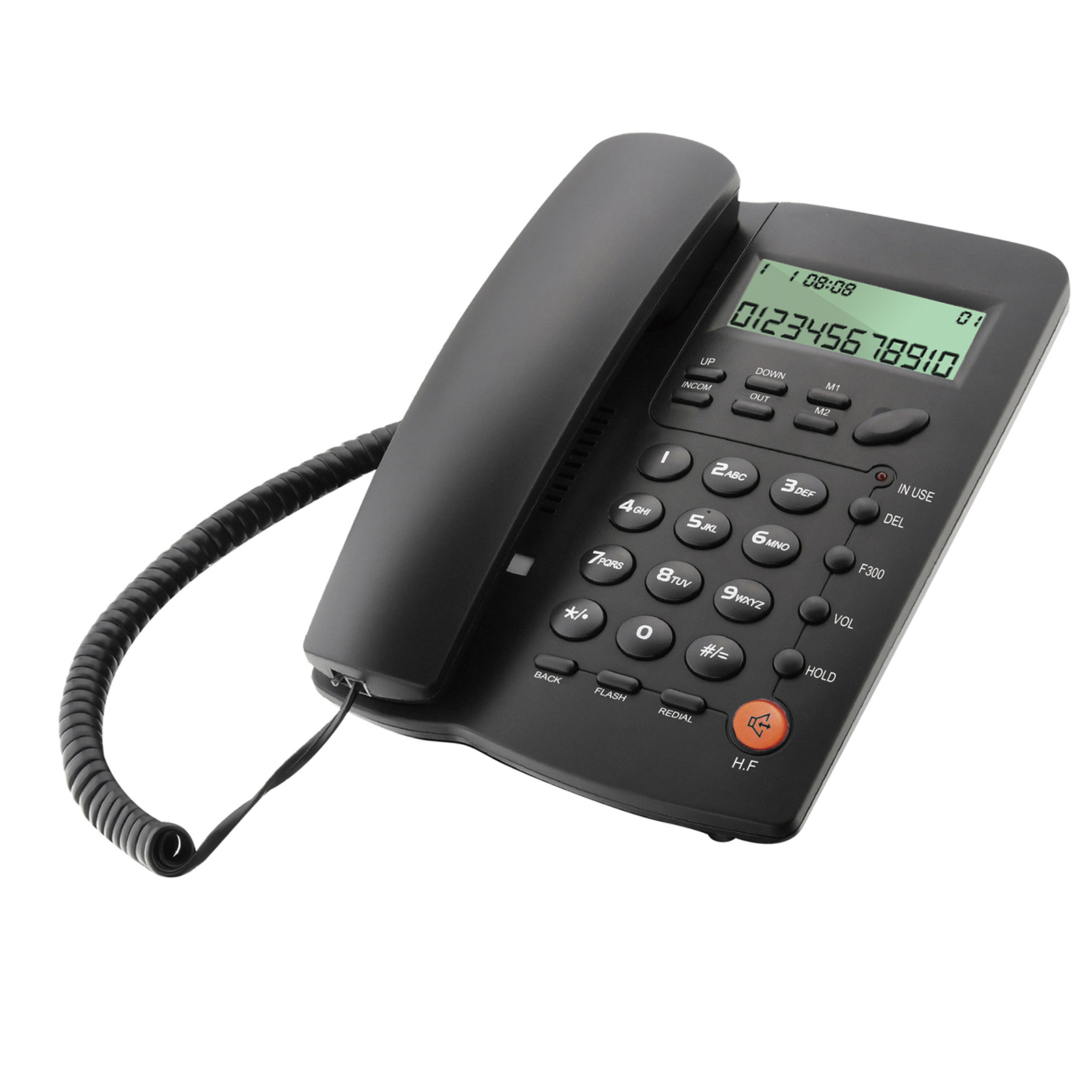 Corded Landline Phones For Home/Hotel/Office Stay Connected Wherever Are - Zdjęcie 13 z 13