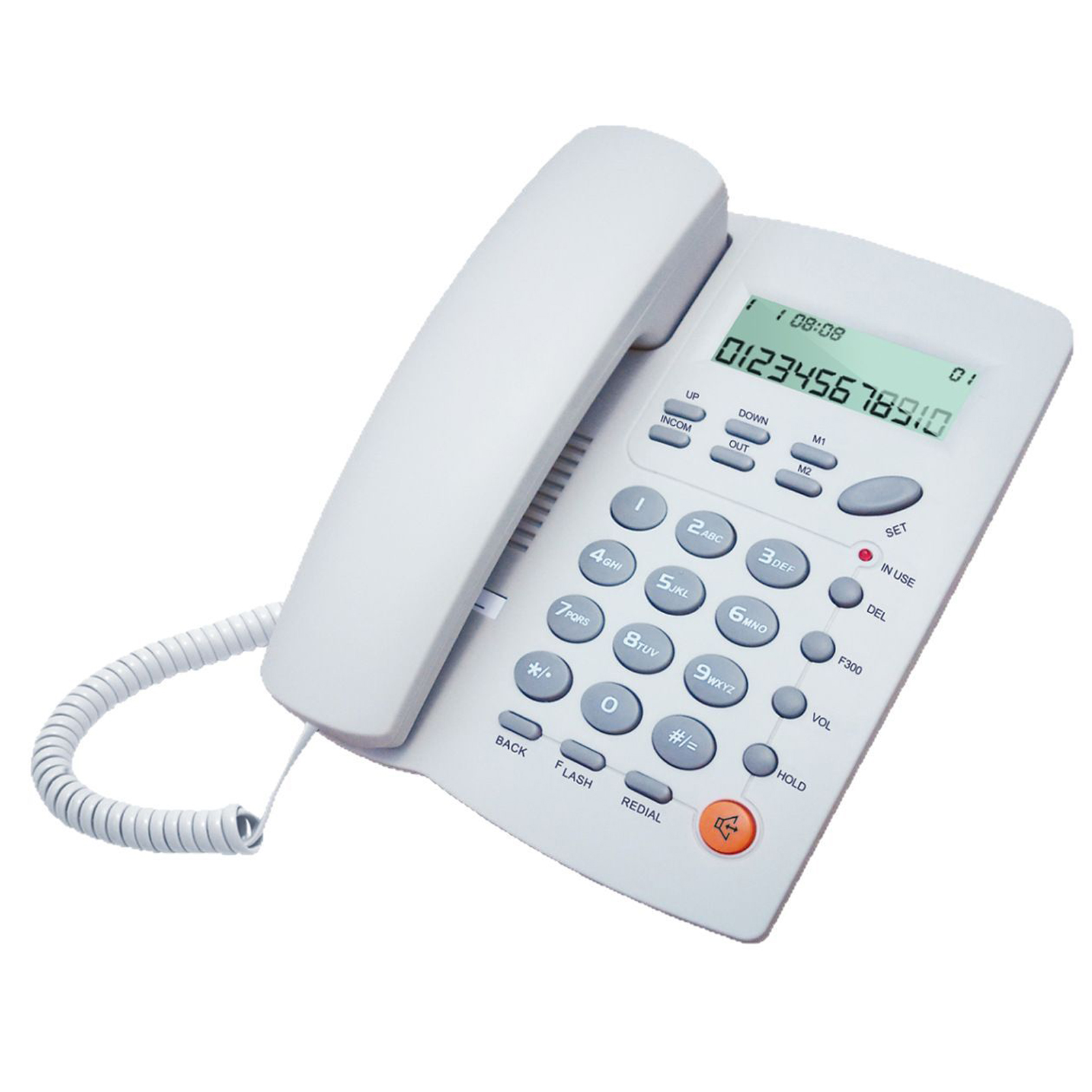 Corded Landline Phones For Home/Hotel/Office Stay Connected Wherever Are - Zdjęcie 12 z 13