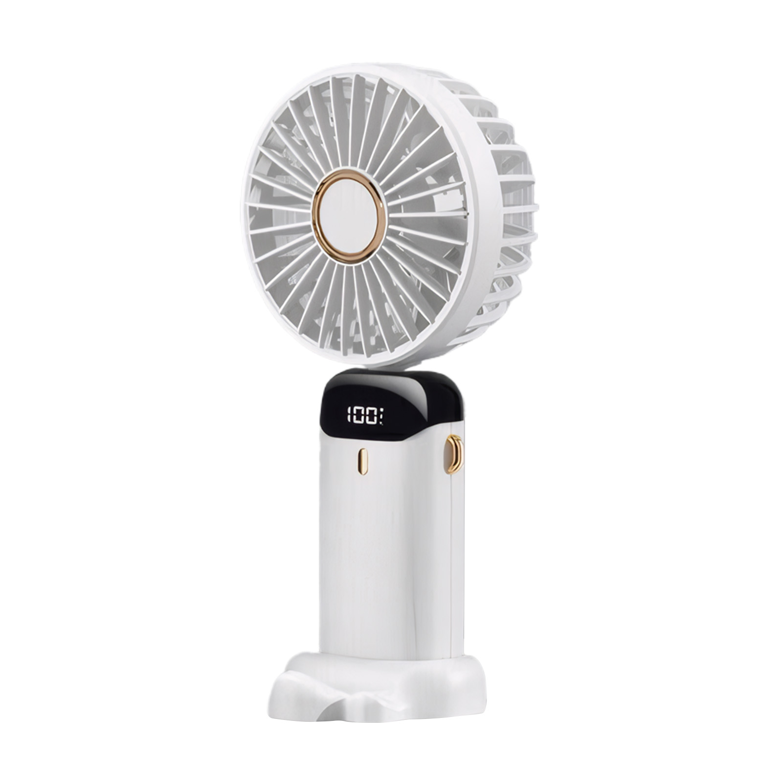 Portable Handheld Small Fan USB High Wind Turbo Electric Fan With Ice Compress - Picture 17 of 17