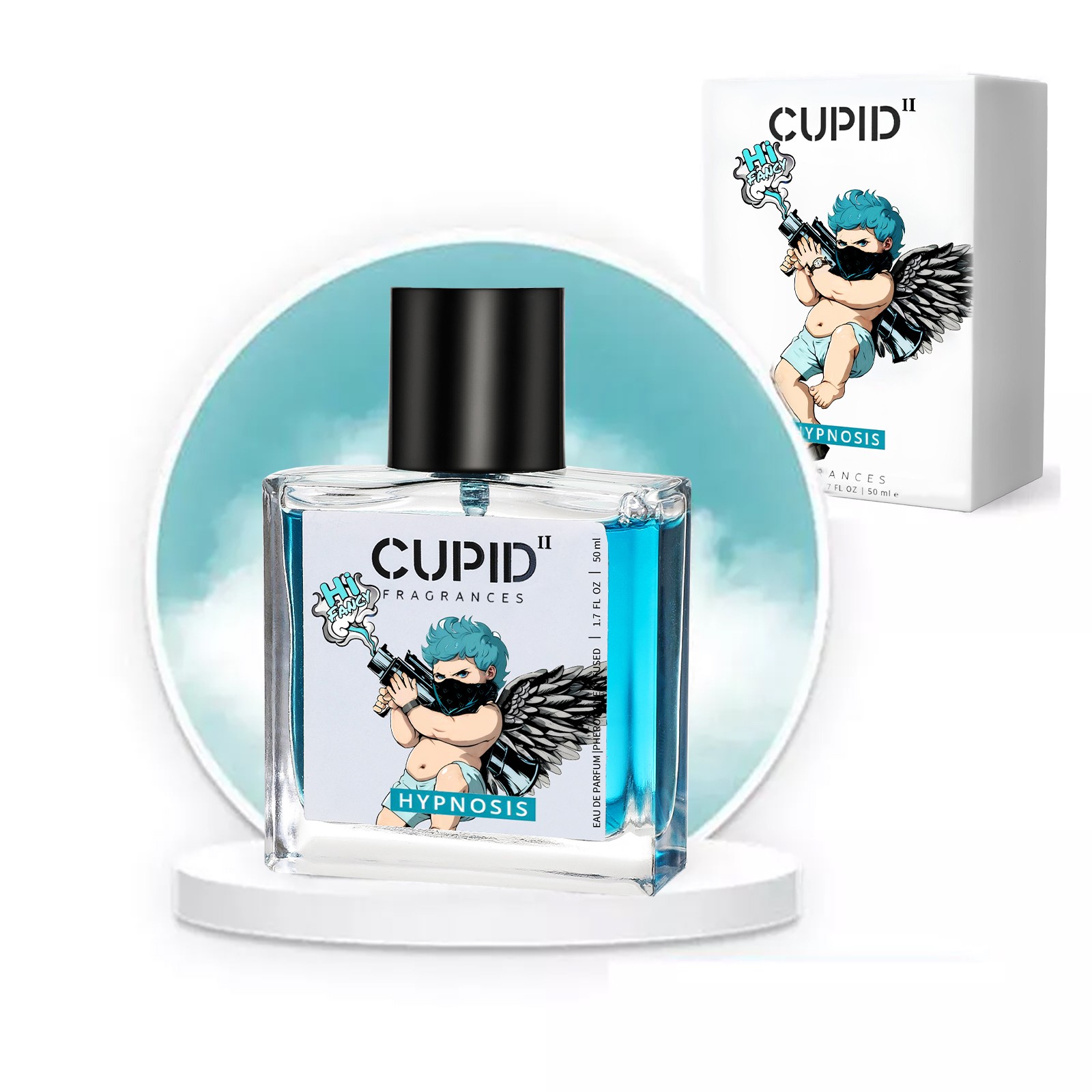 SEALED NEW CUPID 2.0 MEN’S PHEROMONE HYPNOSIS COLOGNE 1.7 OZ MEET MORE HOT WOMEN - Picture 12 of 13
