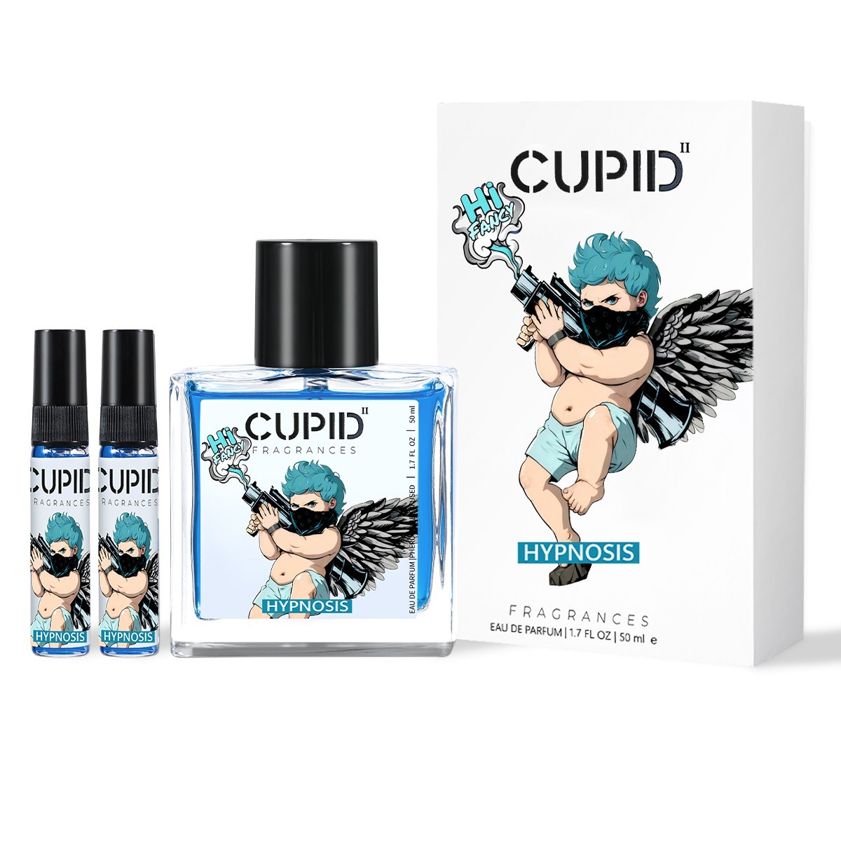 SEALED NEW CUPID 2.0 MEN’S PHEROMONE HYPNOSIS COLOGNE 1.7 OZ MEET MORE HOT WOMEN - Picture 10 of 13